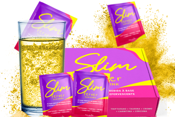 Slim Ferver - imagem ilustrativa da embalagem e apresentação